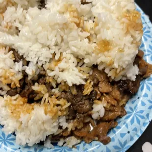 Chicken Chicken and Beef Teriyaki Bowl