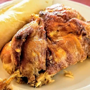 Half rotisserie chicken combo