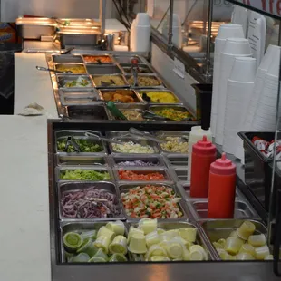 sushi and sashimi, interior