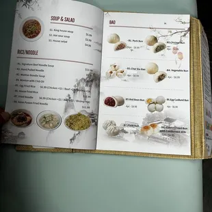 Menu page 4-5