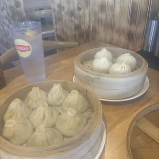 Soup Dumplings + Pork Buns