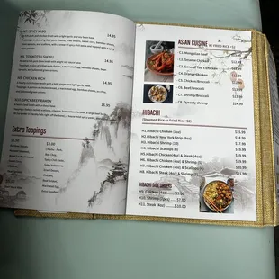Menu page 2-3