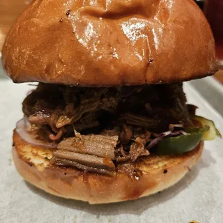 Chopped Brisket Sandwich