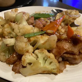 Stir-Fried Pork Jowl with X.O. Sauce