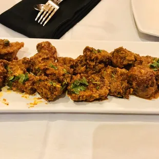 Curry wings