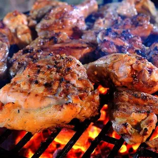ribs, food, bbq ribs
