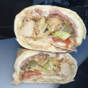 Chicken bacon ranch manouwich