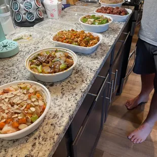a man standing in a kitchen