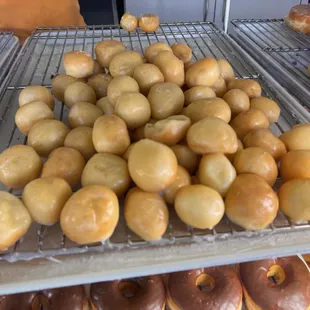 big fluffy donut holes!