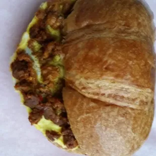 Chorizo, Egg, and Cheese