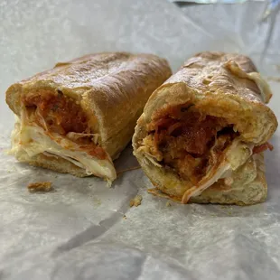 Food: Chicken Parmigiana Sandwich