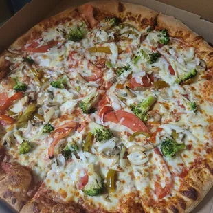 Veggie pizza