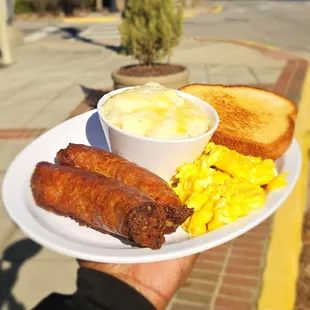 Original Breakfast Platter- Onion Sausage