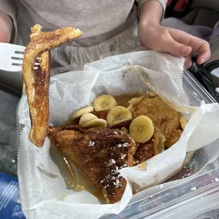 Banana French toast