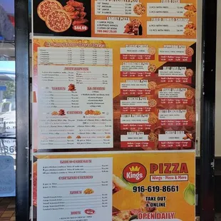 Menus as of 9/10/24.