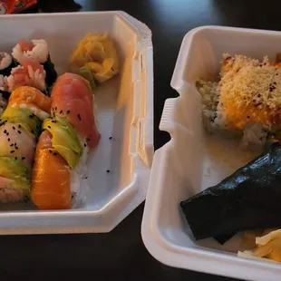 Several rolls, everything was DELICIOUS!