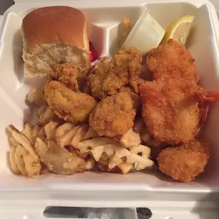 Shrimp &amp; oyster combo