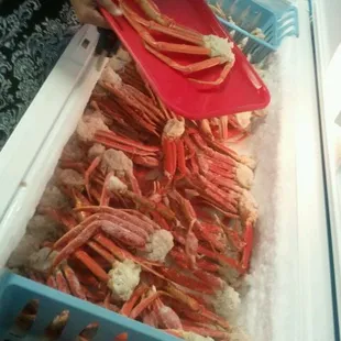 Self  serve seafood