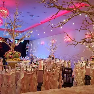 a wedding reception