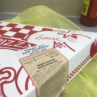 a box of king soopers on a table