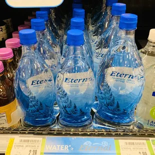 Eternal Water-Naturally Alkaline, Natural Electrolytes, Natural pH Spring Water. Grab One Cold in the Cooler by Produce!