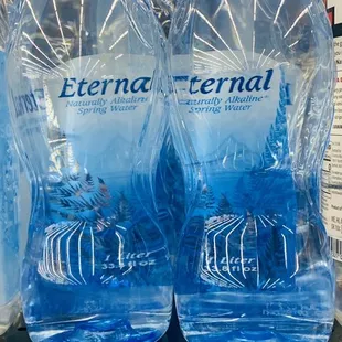 Eternal Water-Naturally Alkaline, Natural Electrolytes, Natural pH Spring Water. Available Here at King Sooper's!!