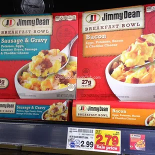 My photo is clearly marked as $2.79 - but after midnight these are 50% off or - $1.40 per box.