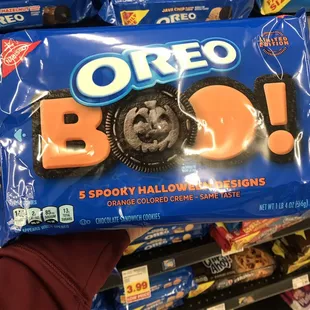 a bag of oreo boo