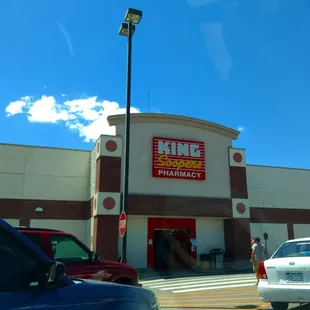 the front of a pharmacy store