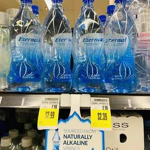 Eternal Water-Naturally Alkaline, Natural Electrolytes, Natural pH Spring Water. Available on Aisle 16. Here Now at King Soopers!!