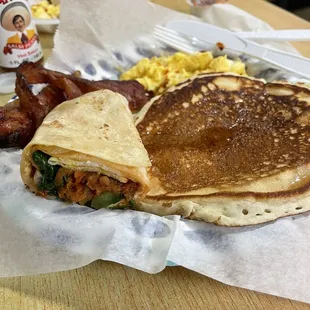 food, pancakes