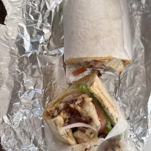 Chipotle chicken club