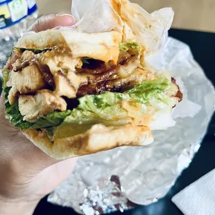Chipotle chicken club