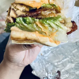 Chipotle chicken club