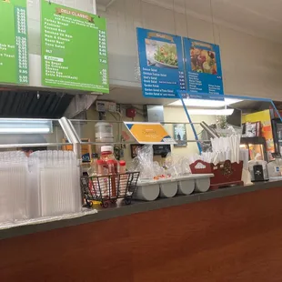Front counter