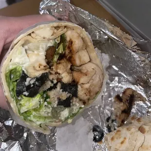 Chicken Caesar Wrap