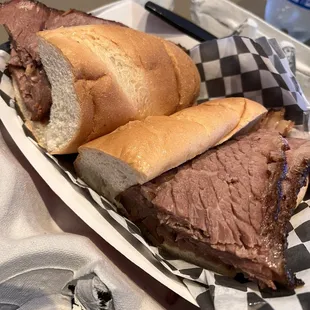 Brisket sandwich