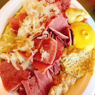 Corned beef no bread add sour kraut