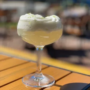 Happy hour gimlet.