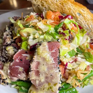 Sesame Ahi Tuna Salad