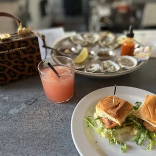 Salmon Sliders