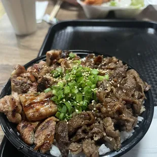 Beef & Chicken Plate