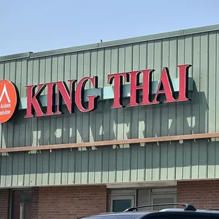 the front of the restaurant