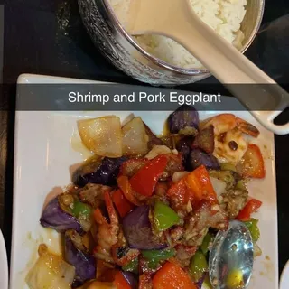 Shrimp and Pork Eggplant