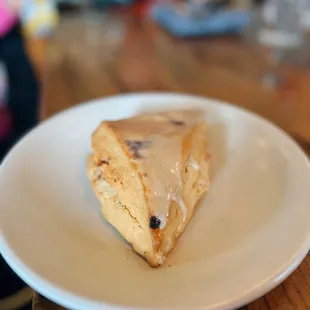 Seasonal Scone: Strawberry with Vanilla Bean Glaze