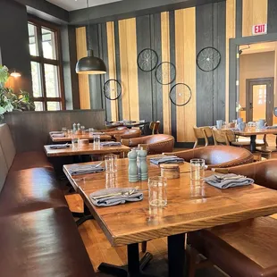 interior, sushi and sashimi