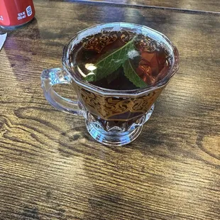Egyptian mint tea just like in Aswan