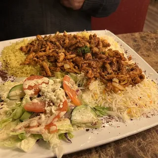 Kids Chicken Shawarma Plate