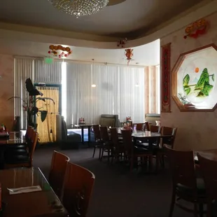 a dining room