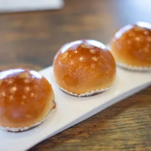 Baked BBQ pork buns, my favorite!